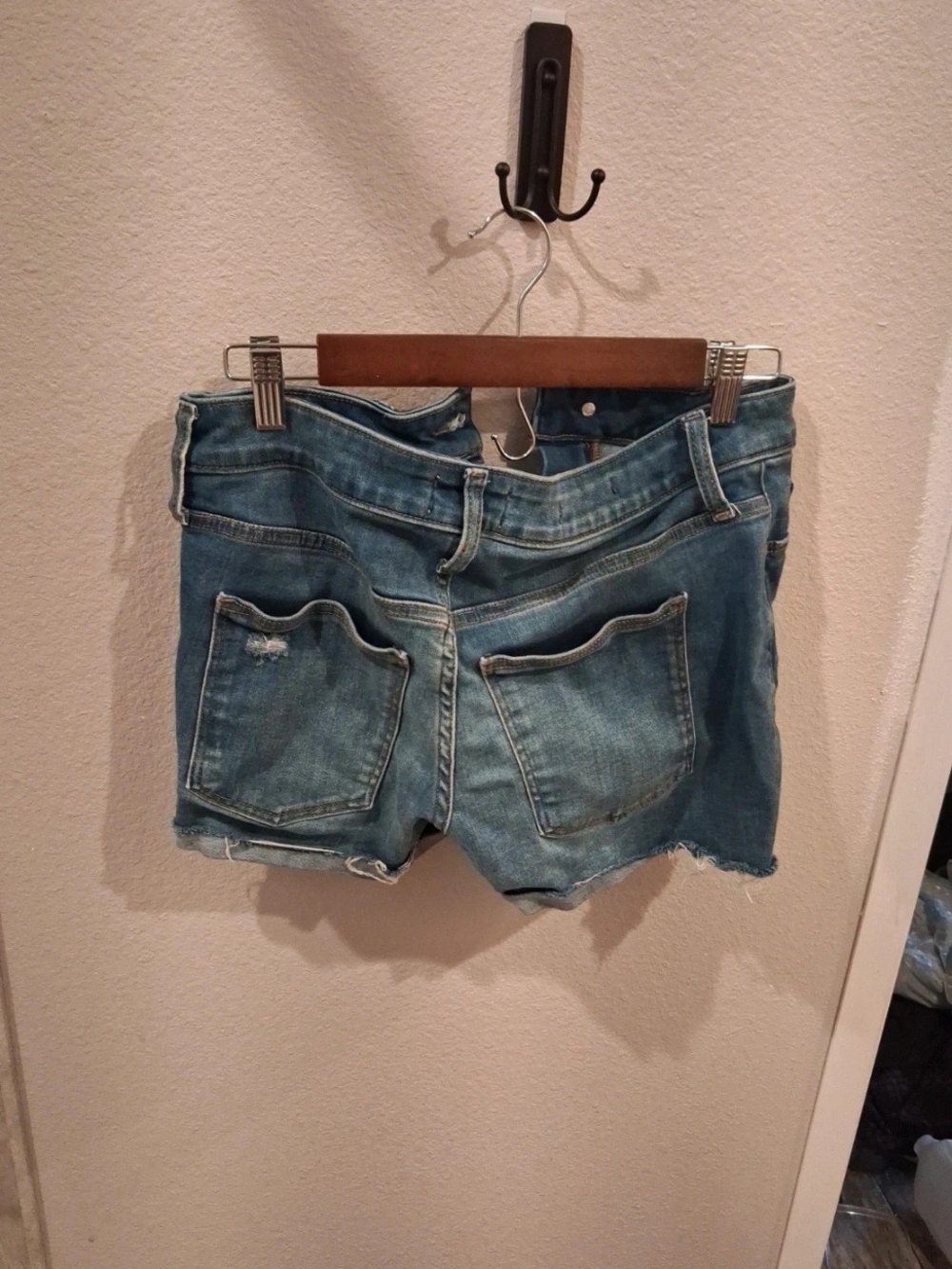 Universal Thread Distressed Light Blue Denim Cutoff Shorts